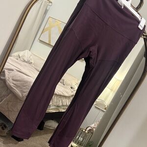 Lululemon Athletica grape thistle leggings